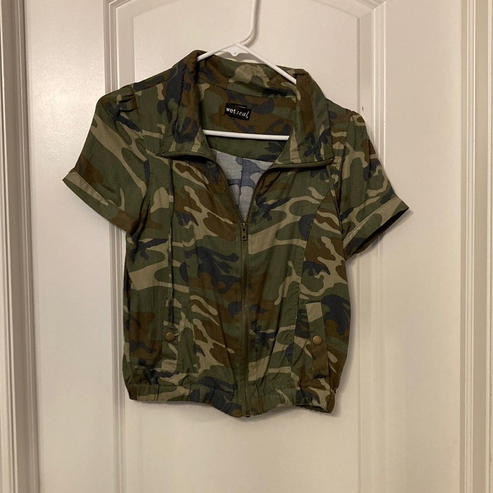 Wet Seal Zip Up Jacket